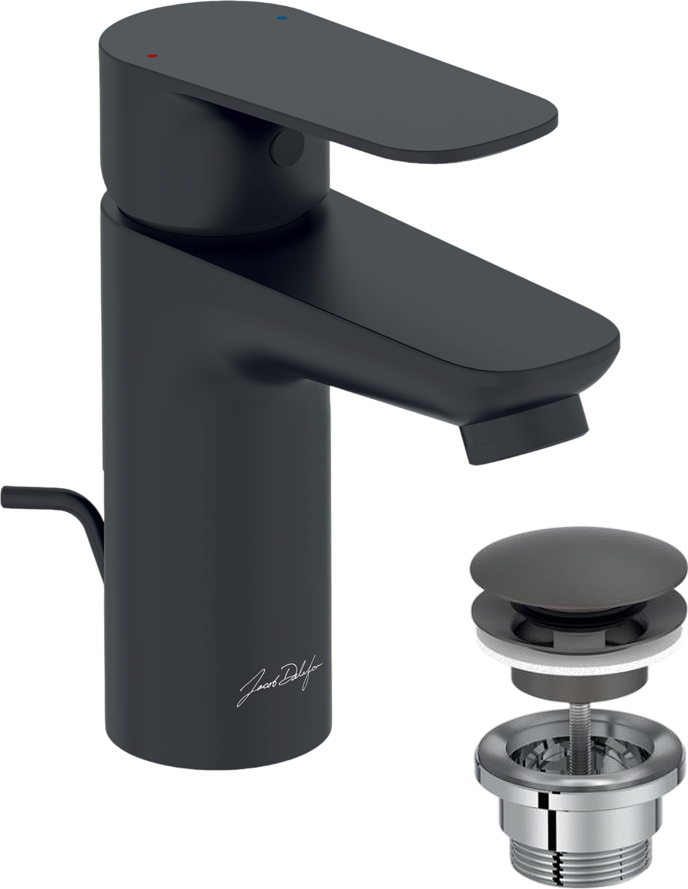 Смеситель для раковины Jacob Delafon Oscar E29842-BL