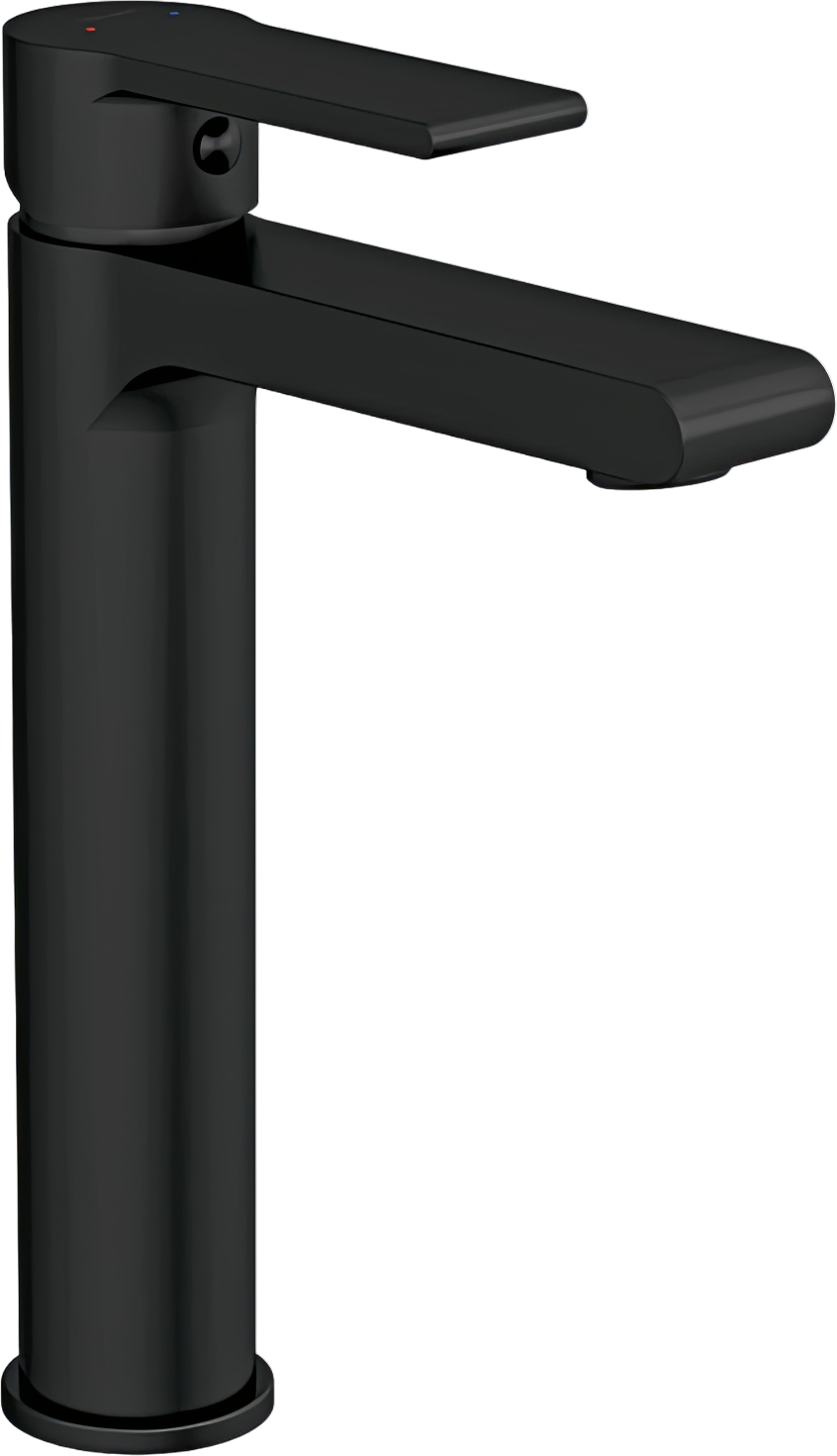 Смеситель для раковины Cersanit Браско Черный (Brasko Black) 63111