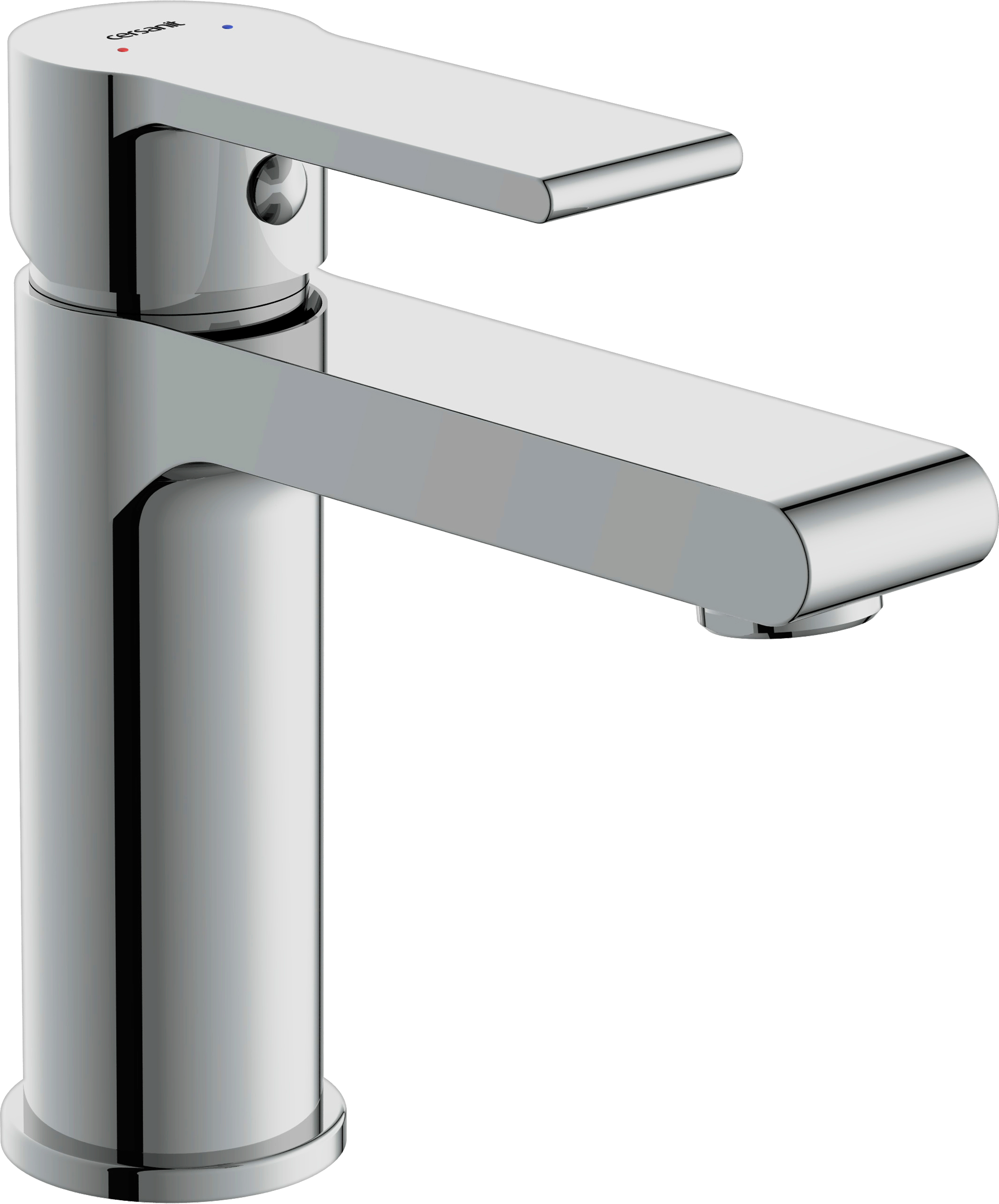 Смеситель для раковины Cersanit Браско (Brasko) 63020 хром