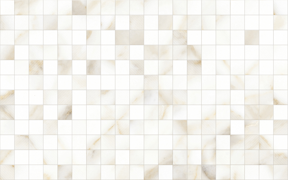 Керамическая плитка настенная Global Tile Calacatta Gold 10100001118 глянцевая, 40x25 белая. мозаика