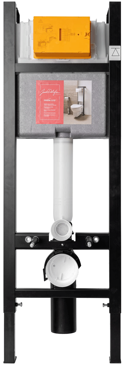 Инсталляция для унитаза Jacob Delafon E33131RU-NF крепление к полу и стене