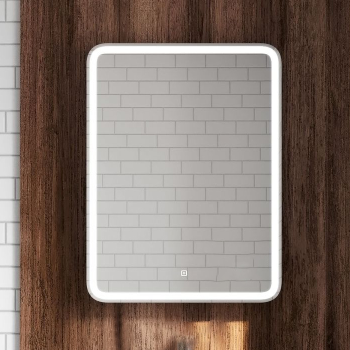 Зеркало-шкаф Art&Max Платина (Platino) 60 R с подсветкой