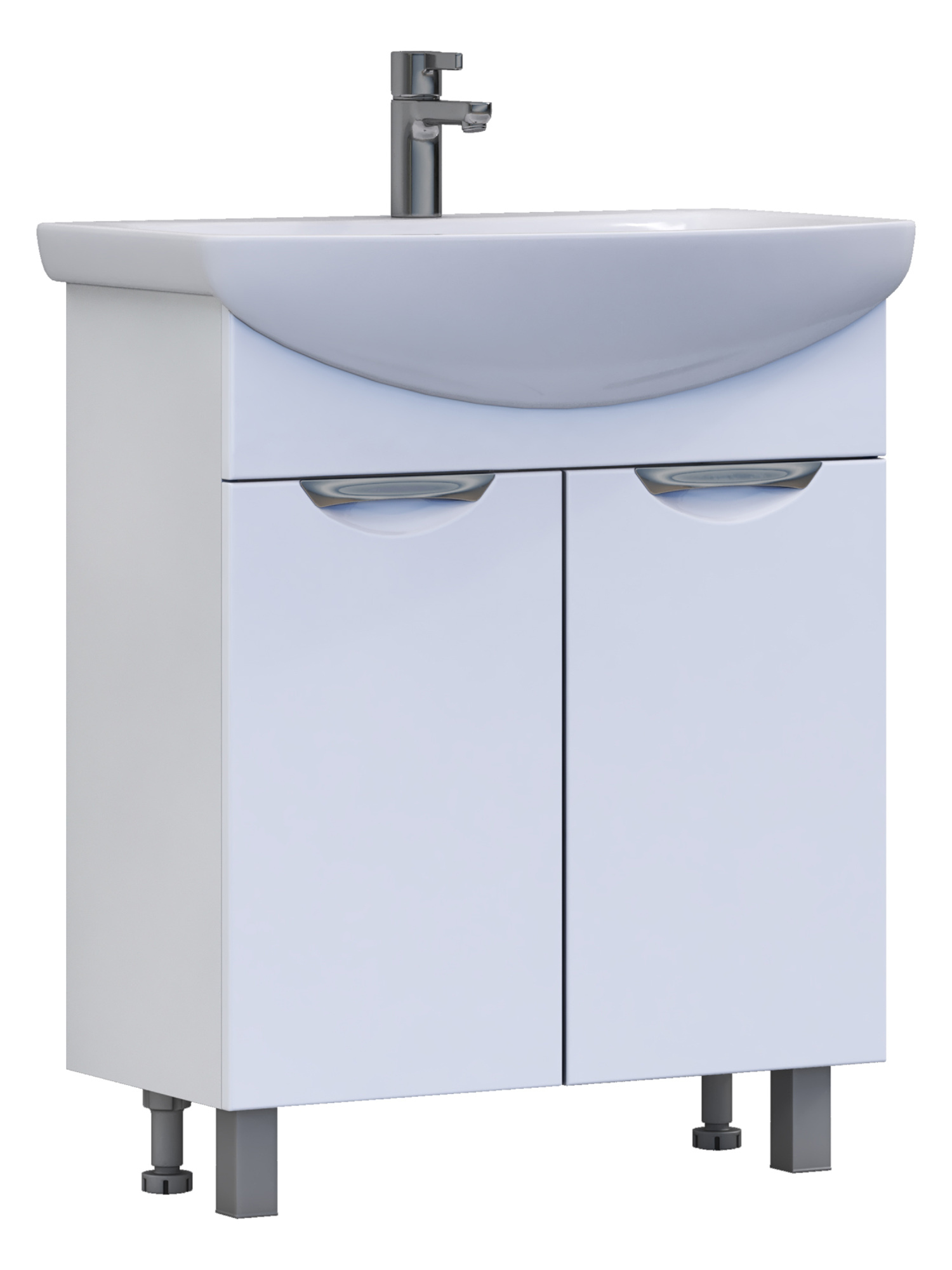 Тумба с раковиной Vigo Callao 60 2 дверцы