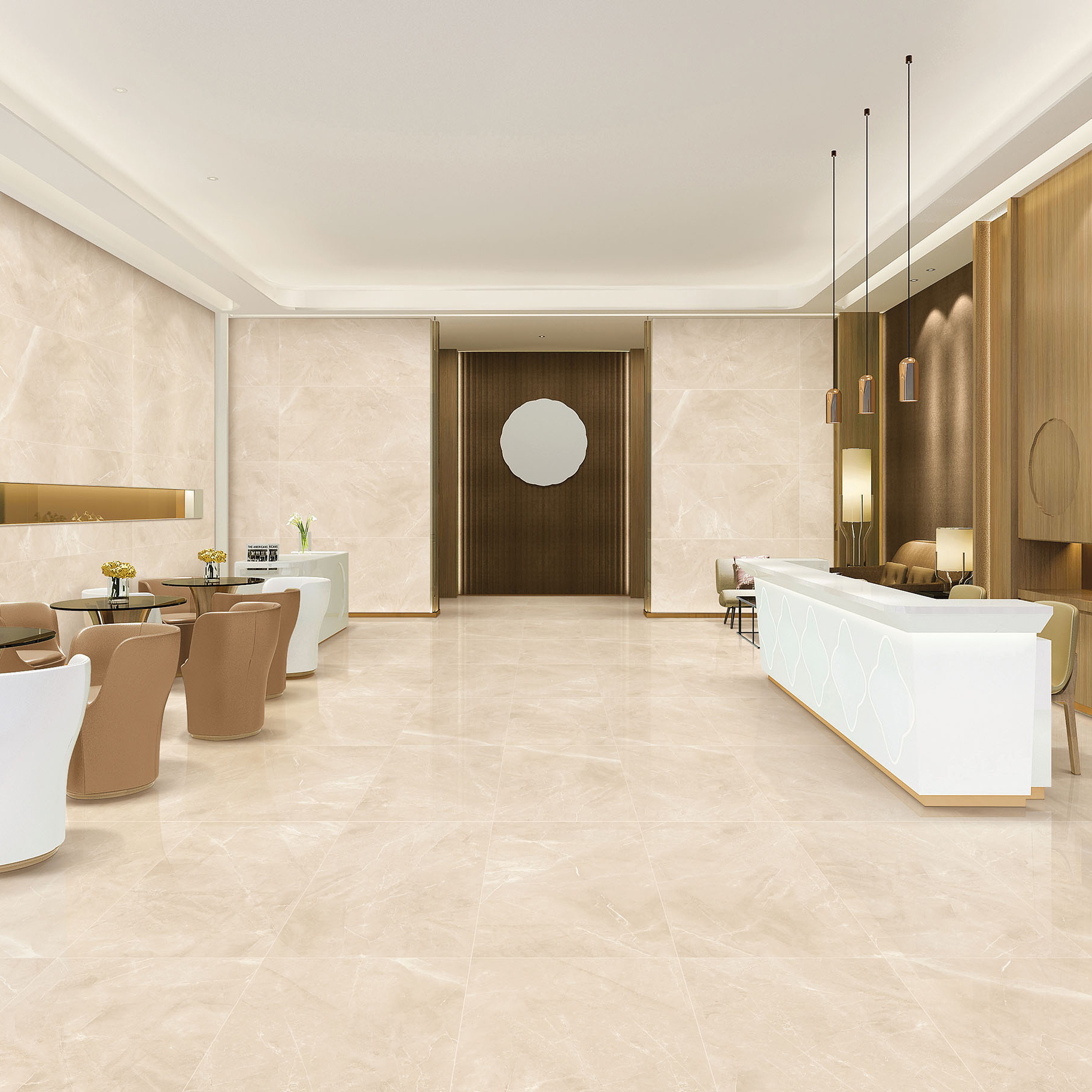 Коллекция плитки Laparet Elegant Armani Crema