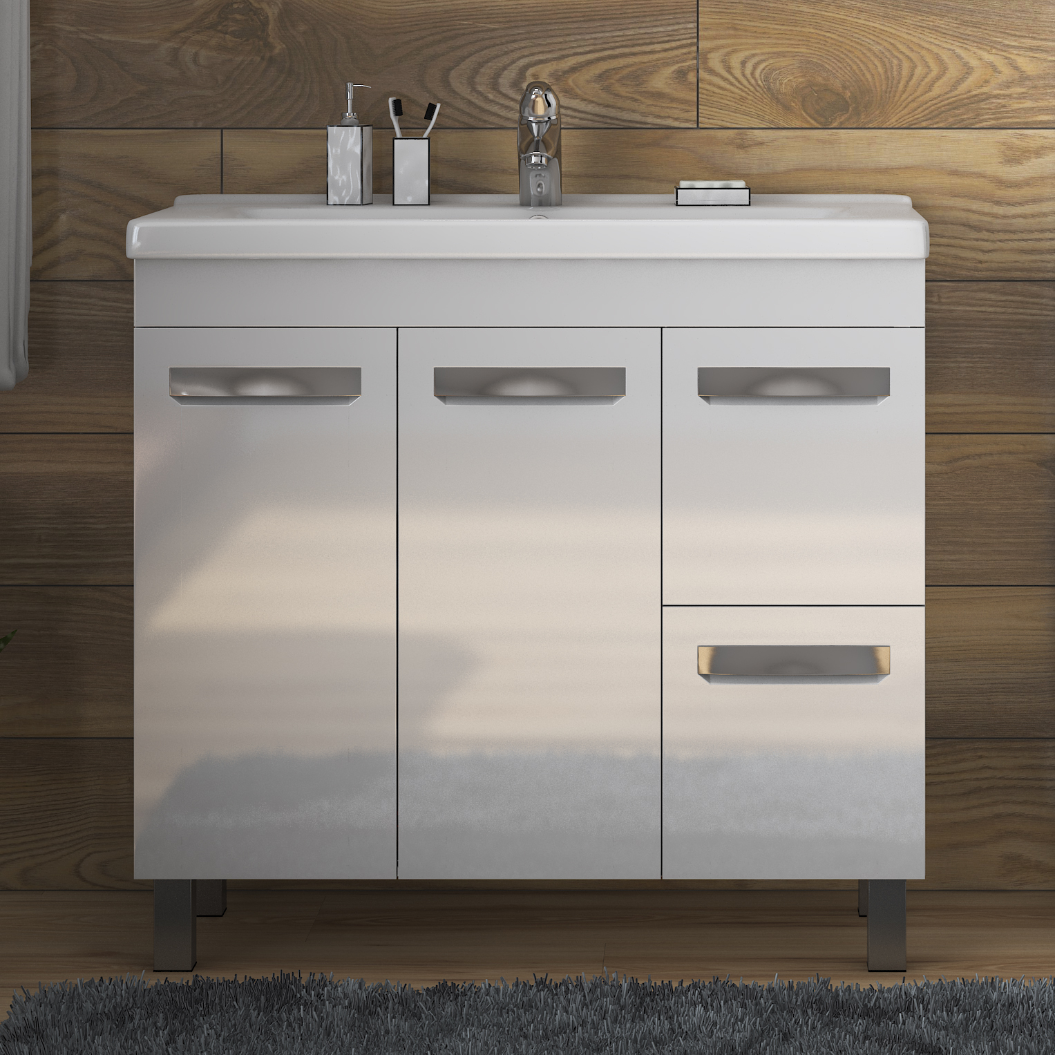 Тумба с раковиной Vigo Plaza 80