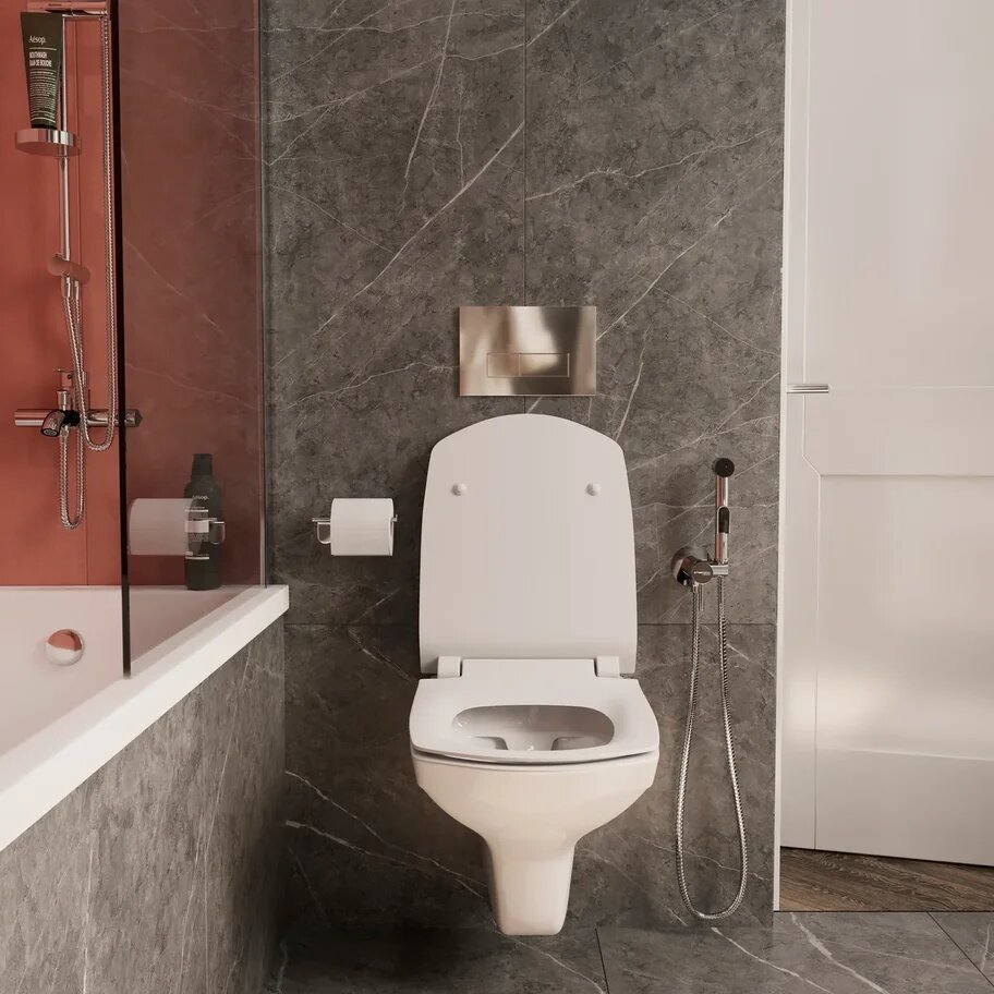 Унитаз подвесной STWORKI Стокгольм Clean On DPL EO slim 63428