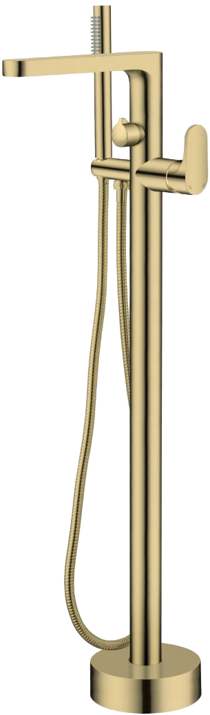 Напольный смеситель для ванны с душем Boheme Spectre 459-BR бронза