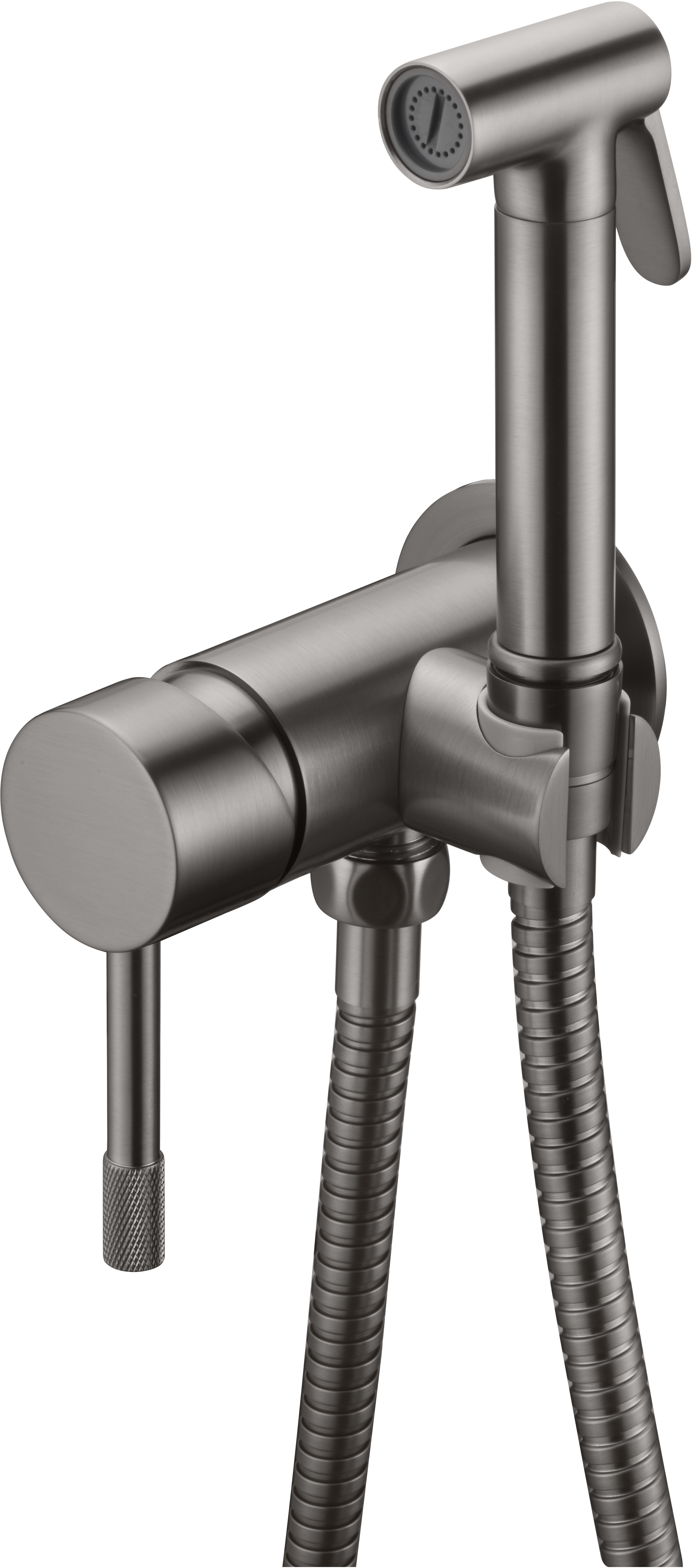 Гигиенический душ Boheme Uno 467-GM С ВНУТРЕННЕЙ ЧАСТЬЮ, со смесителем