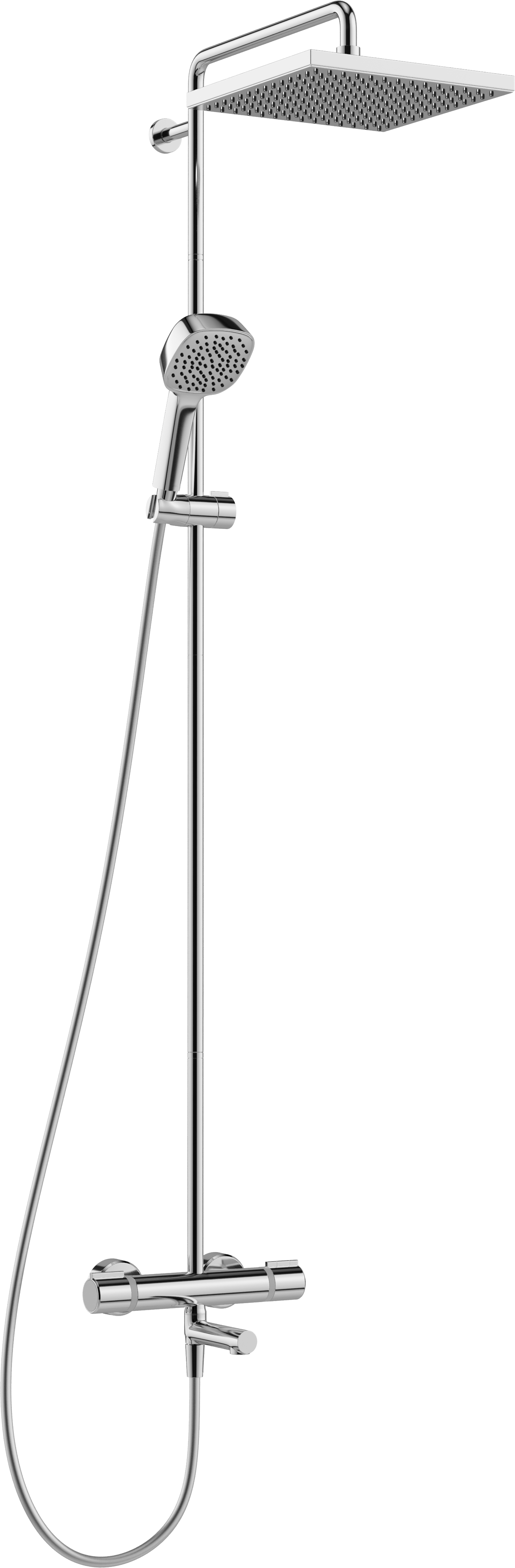 Душевая стойка Jacob Delafon Atom E26238-CP