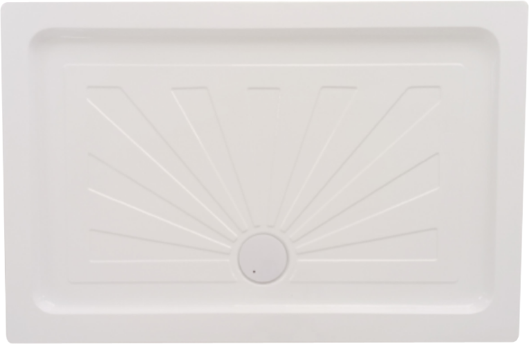 Поддон для душа Ceruttispa QR121 120х80 см, белый