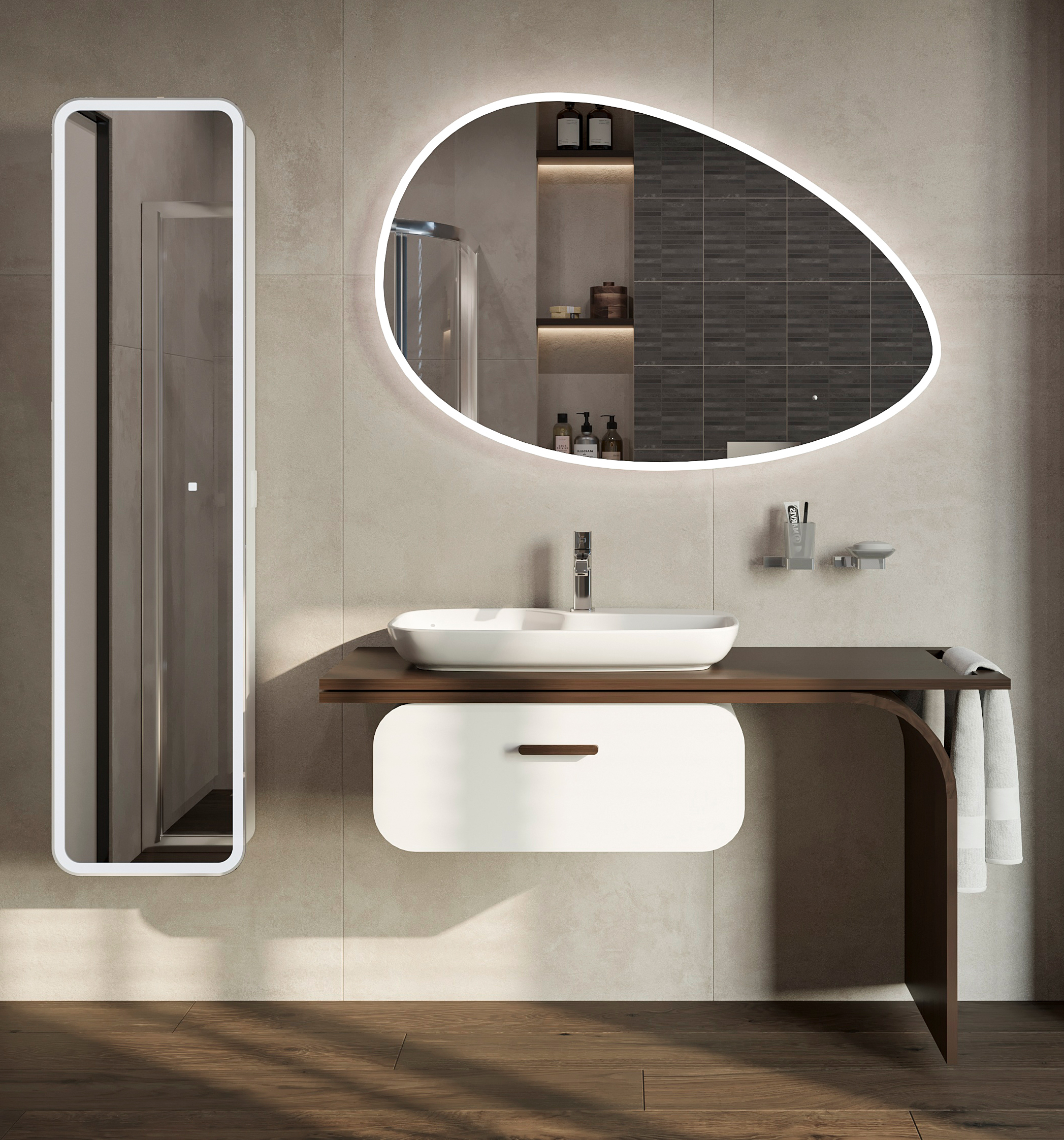 Мебель для ванной комнаты Belinza Irony 130