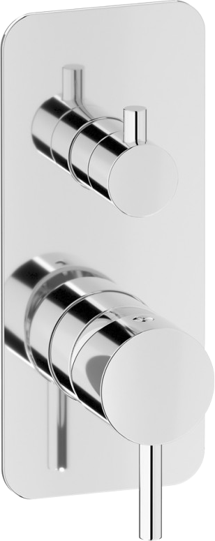 Встраиваемый смеситель для душа и ванны IB Rubinetterie Milanotorino EMT312CC chrome