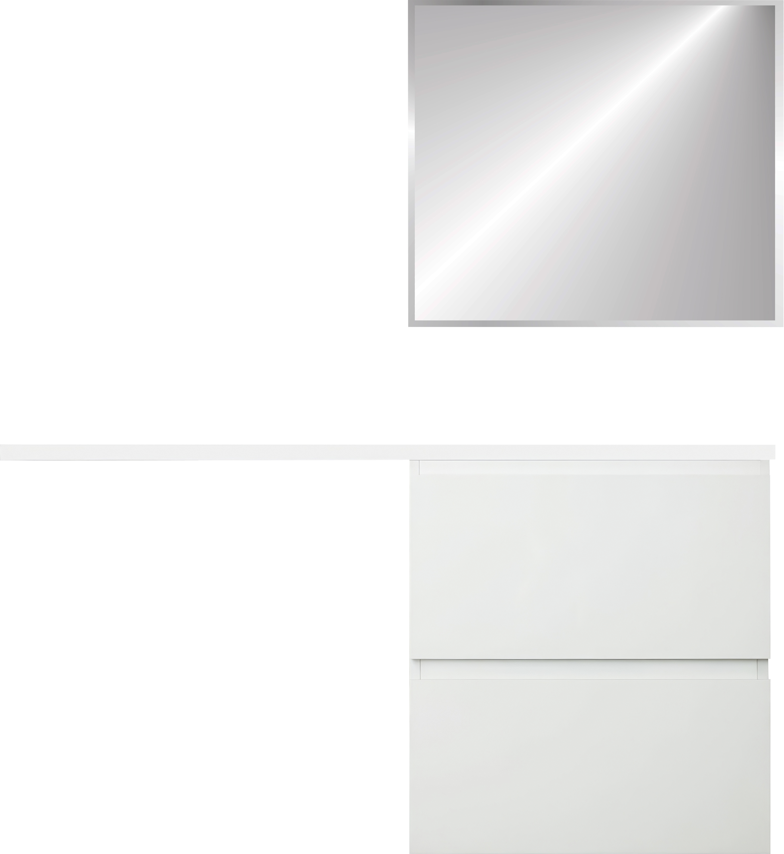 Мебель для ванной комнаты Эстет Dallas Luxe 110 R подвесная, 2 ящика