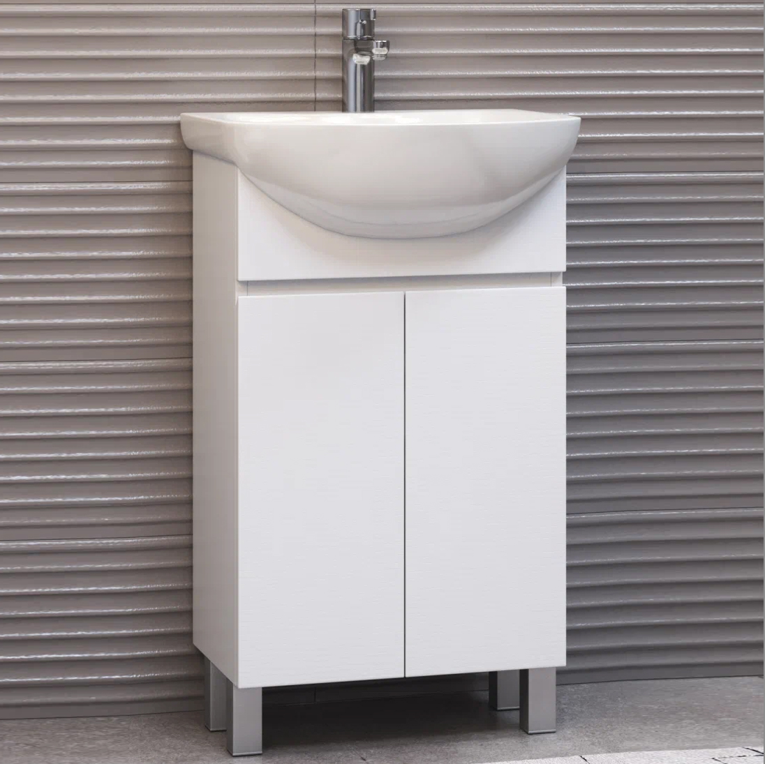 Тумба под раковину без столешницы Vigo Wing 50 напольная