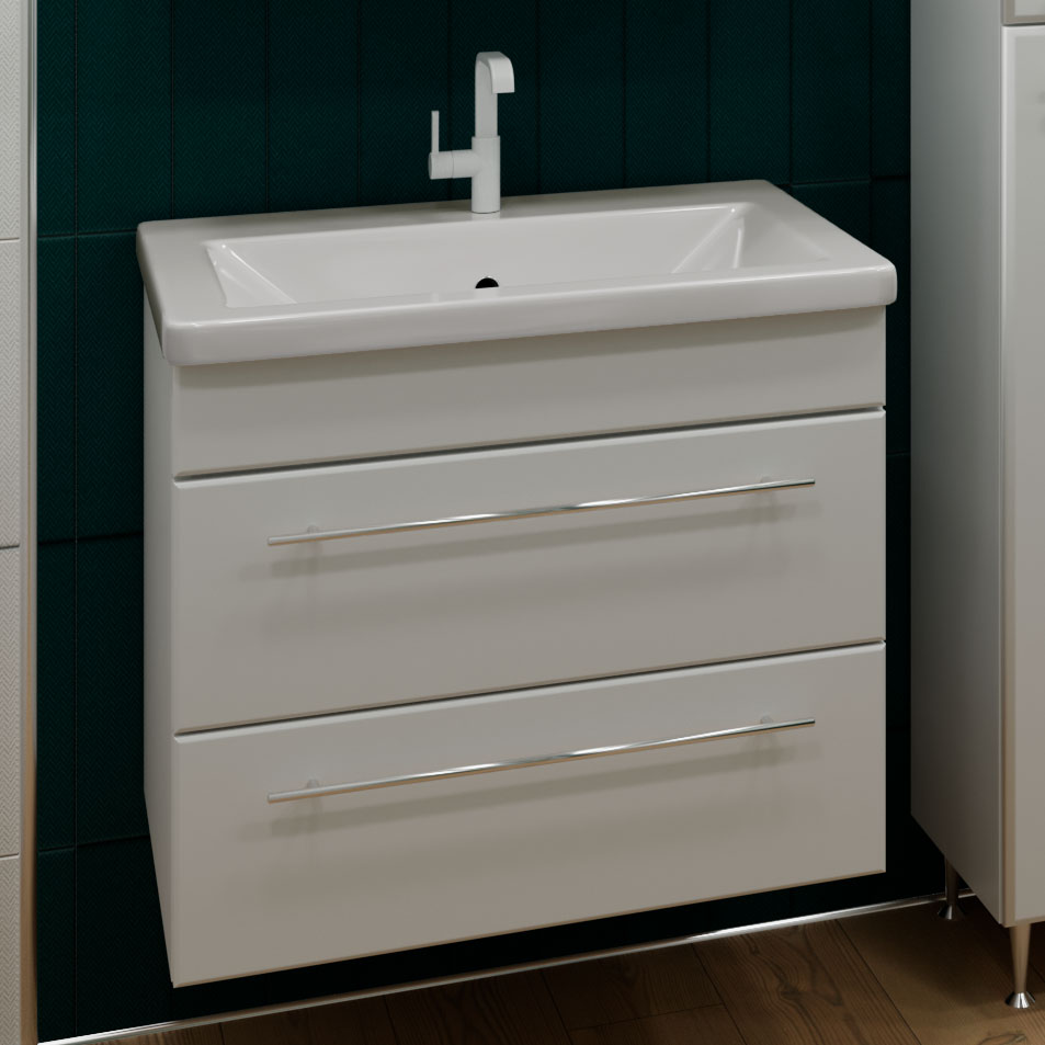 Тумба с раковиной Stella Polar Ванесса 60 подвесная