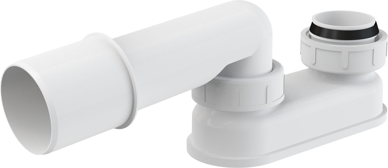 Сифон для ванны AlcaPlast A53-DN50 50 мм, белый