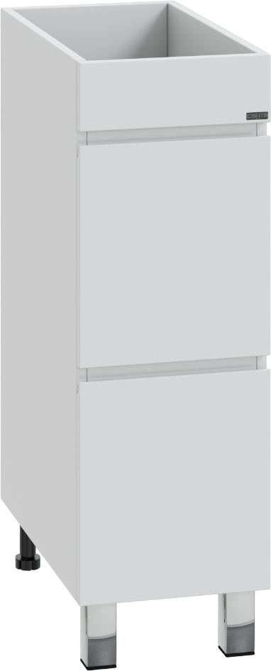 Тумба под раковину без столешницы СаНта Марс 29 2 ящика, напольная, для стиральной машины