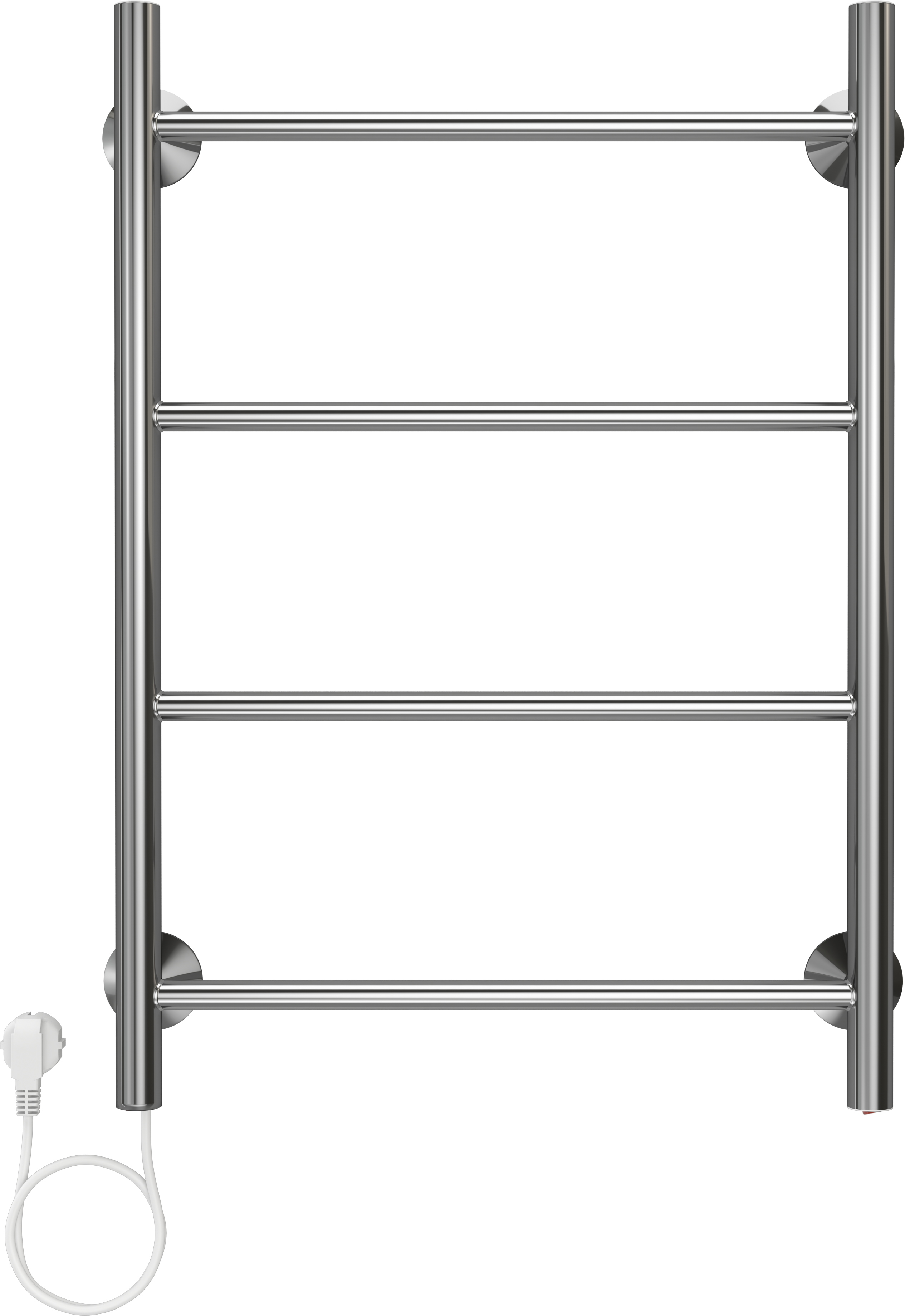Полотенцесушитель электрический Stelmix П4 50x40 см, подключение слева, глянцевый хром, лесенка