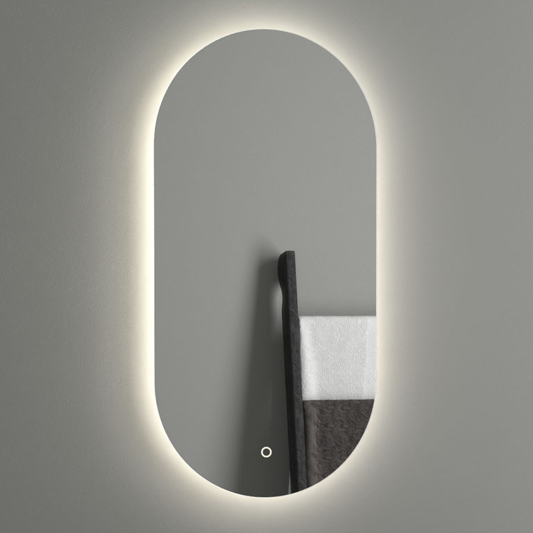 Зеркало Evoform Ledshine BY 2686 40х80 с подсветкой