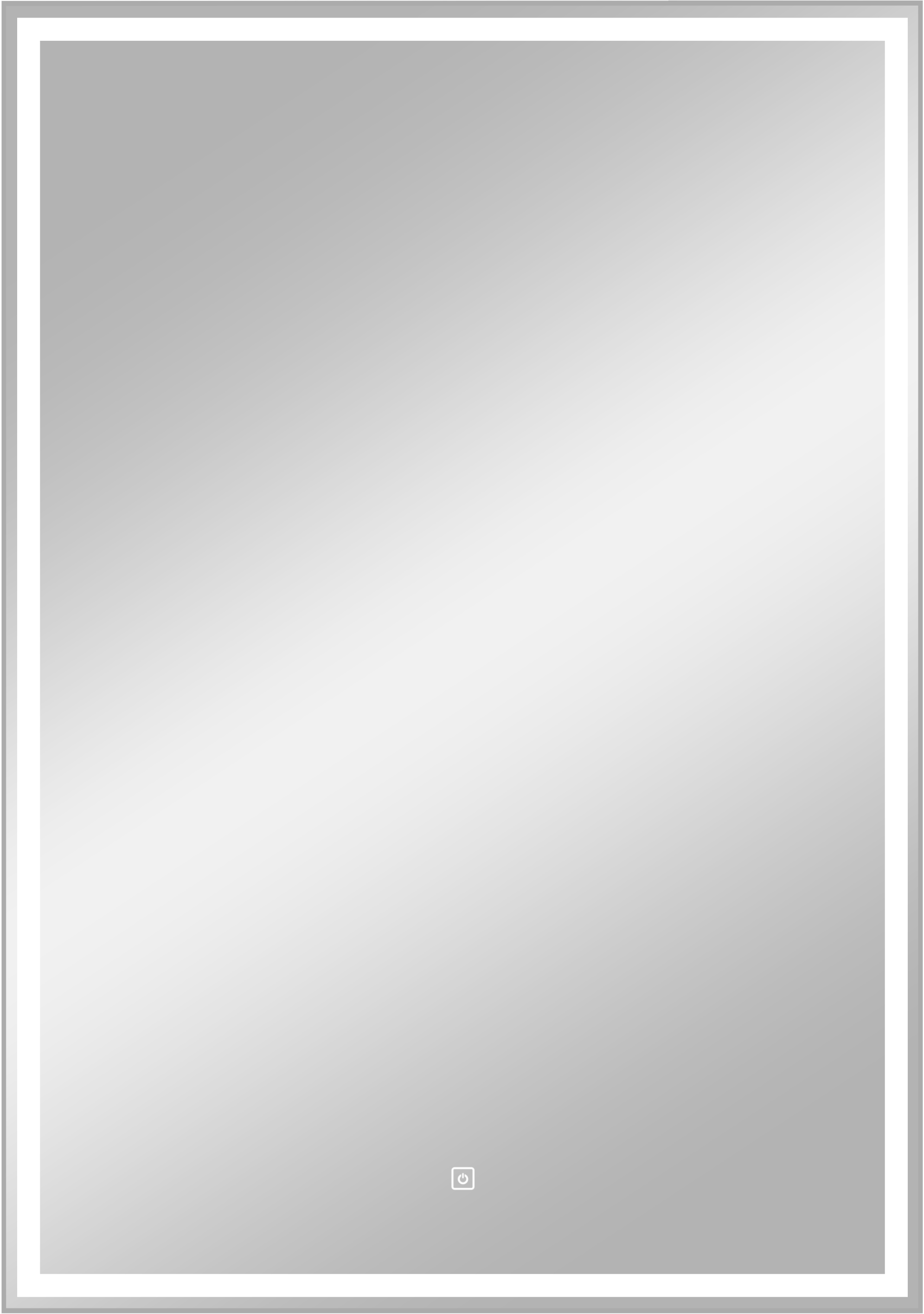 Зеркало CONTINENT Strong 70х100 с подсветкой