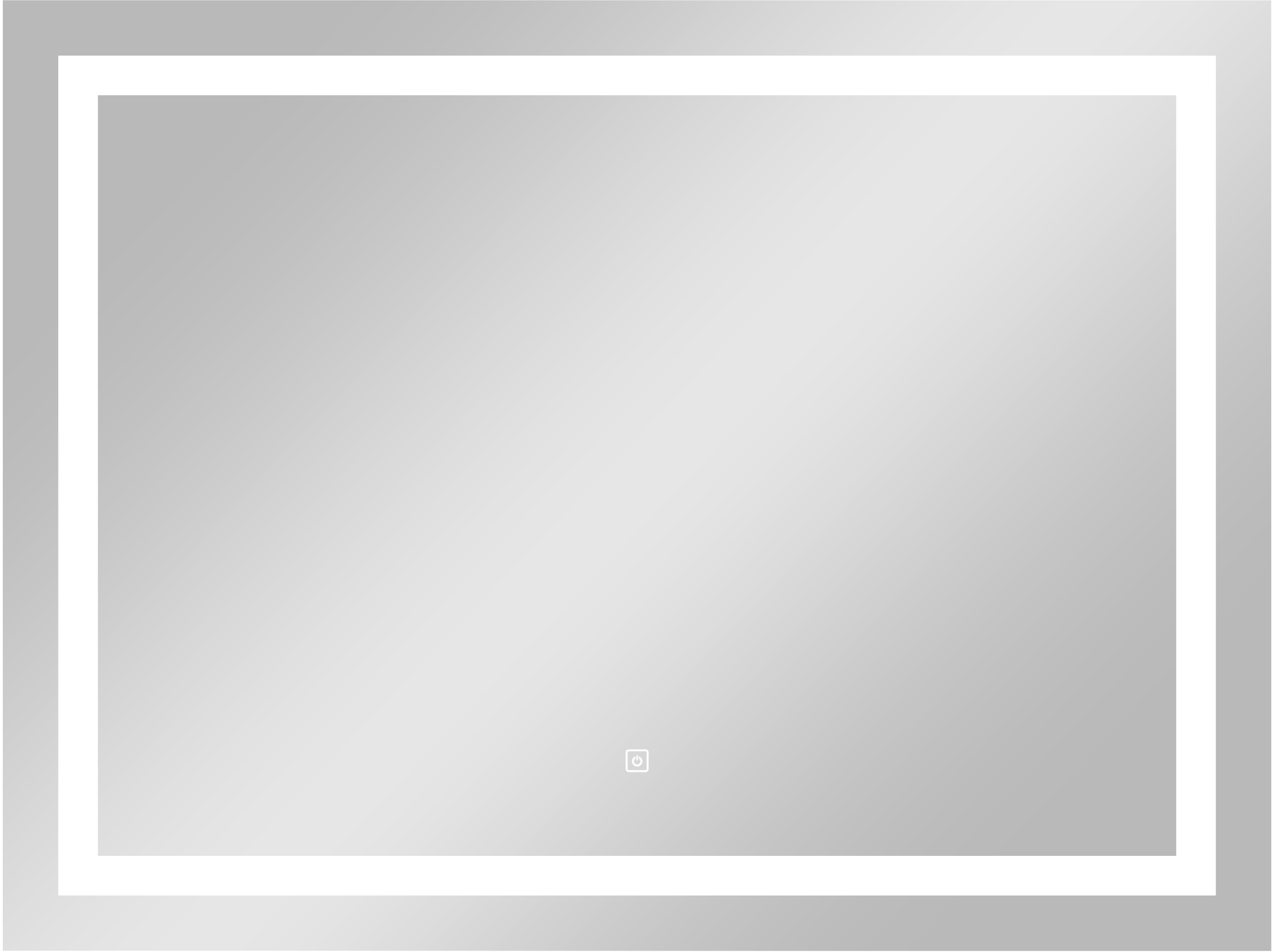 Зеркало CONTINENT Rimini 70х50 с подсветкой