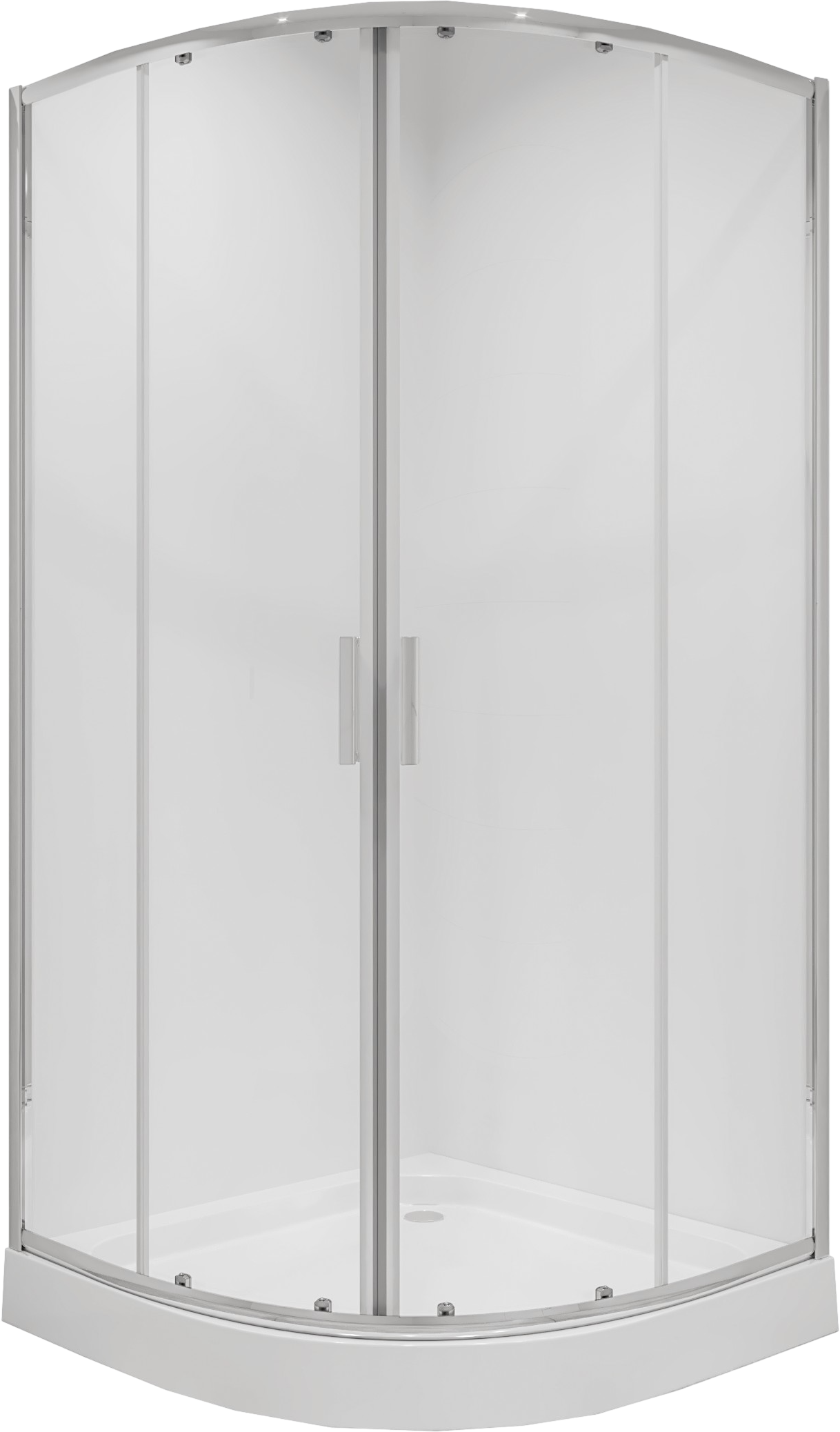 Душевой уголок Niagara Nova NG-6686-08 80x80, профиль хром, стекло прозрачное