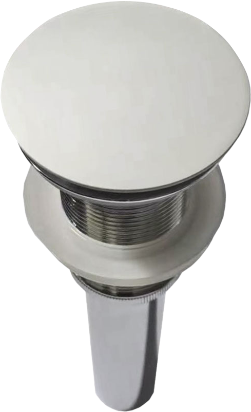 Донный клапан для раковины Vincea DBS-616MW без перелива, матовый белый