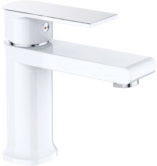 Смеситель для раковины D-lin D110363-C белый