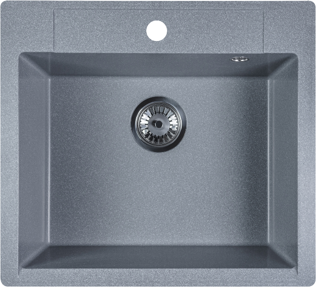 Мойка кухонная Reflexion Cubi RX1555GR гравий