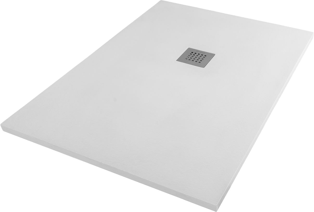 Поддон для душа Starohome Solid 1237431 90х80, белый матовый