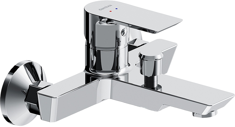 Смеситель для ванны с душем Damixa Apollo 471000001 хром