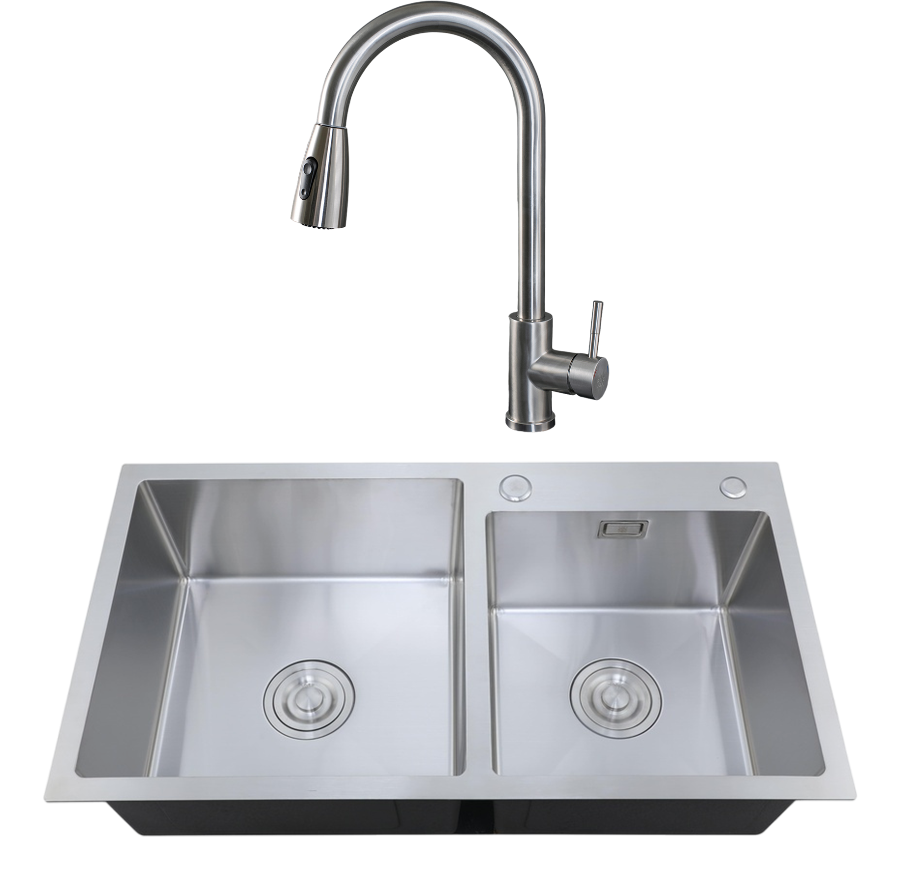 Комплект Мойка РМС MR-7843 + Смеситель SUS124-017F-2