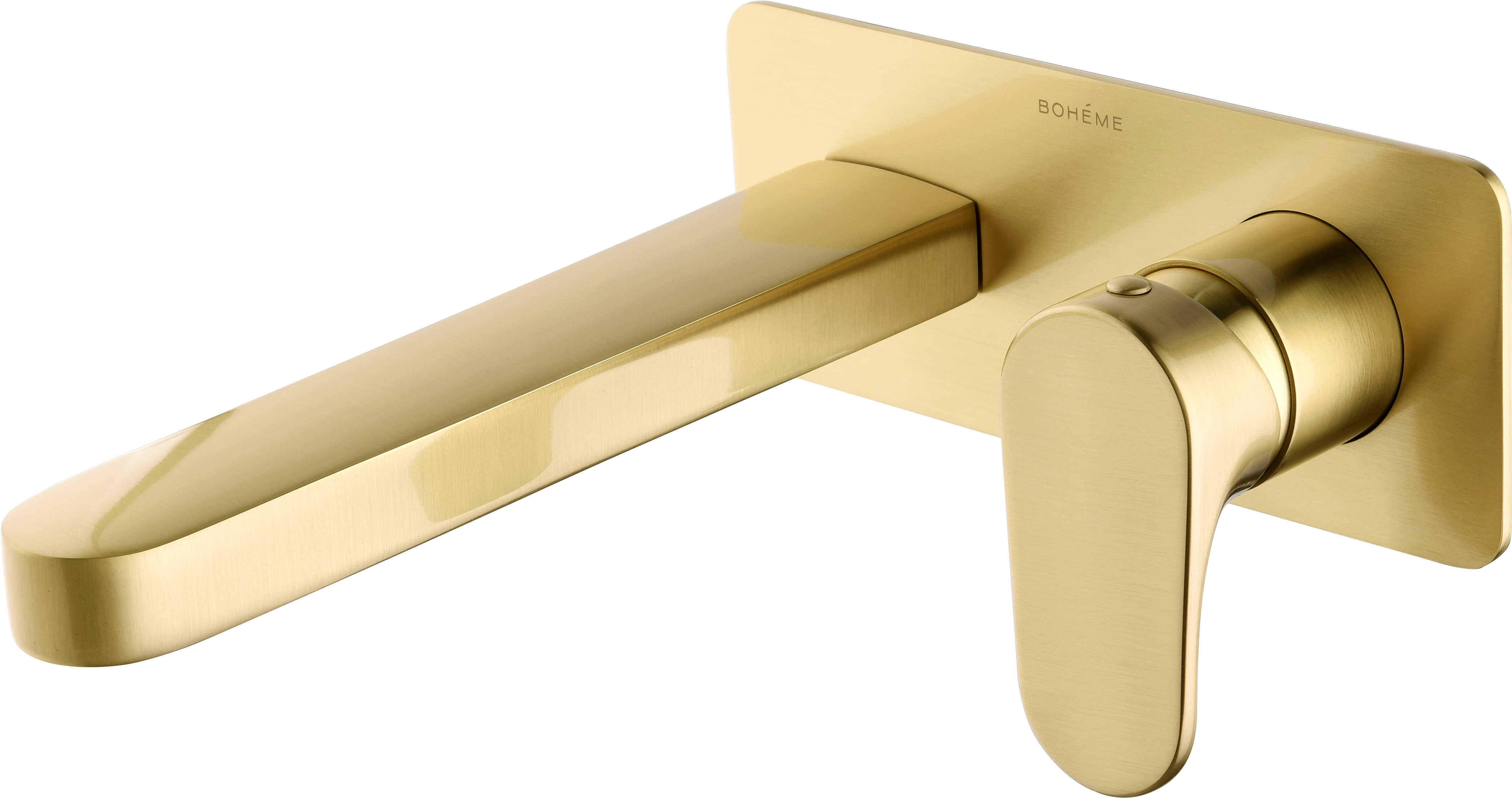 Смеситель для раковины Boheme Spectre 455-MG С ВНУТРЕННЕЙ ЧАСТЬЮ, matt gold