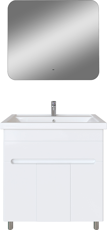 Мебель для ванной комнаты SanStar Модена 80 зеркало DIWO Кострома