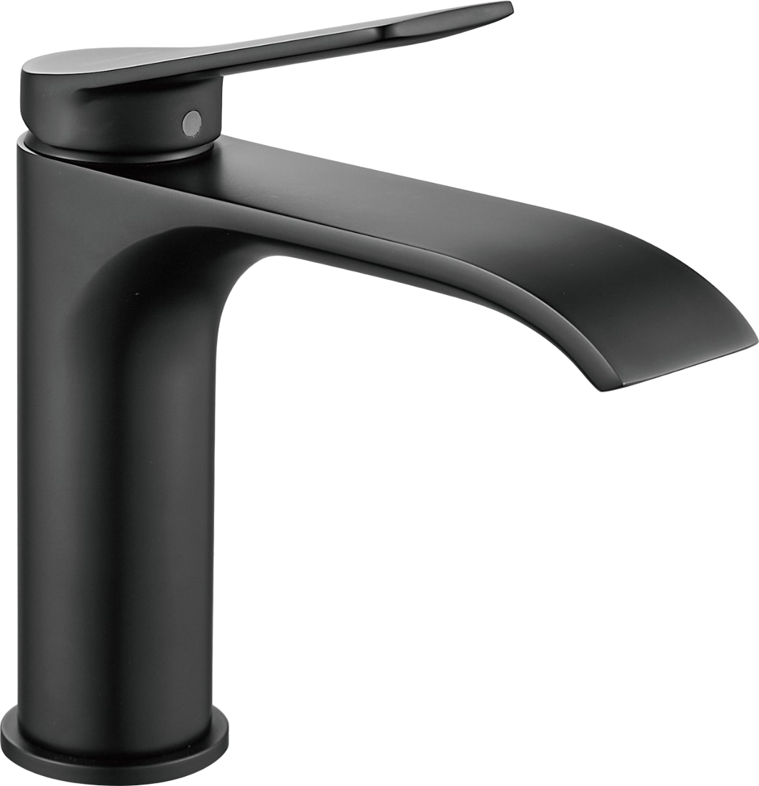 Смеситель для раковины Shevanik S4101H черный