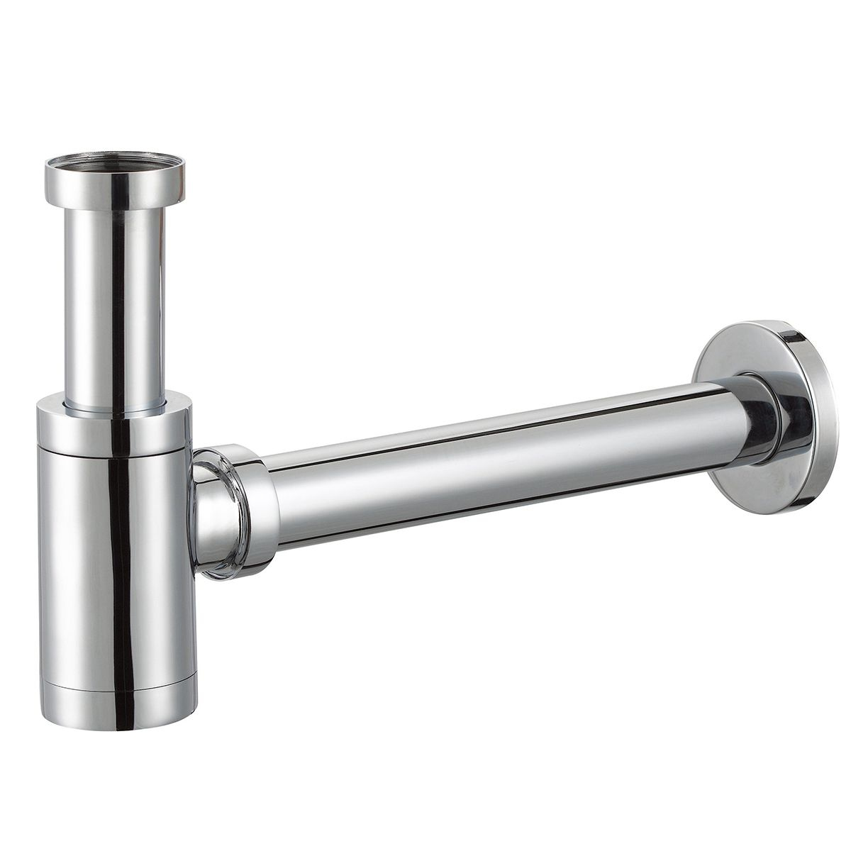 Сифон для раковины AZARIO 00085920 40 мм, бутылочный, хром