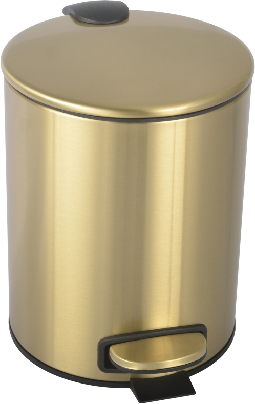 Мусорное ведро Boheme 10426-MG 5 л, для туалета, золото