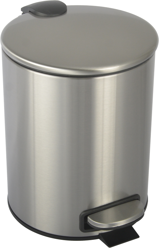 Мусорное ведро Boheme 10426-NB брашированный никель