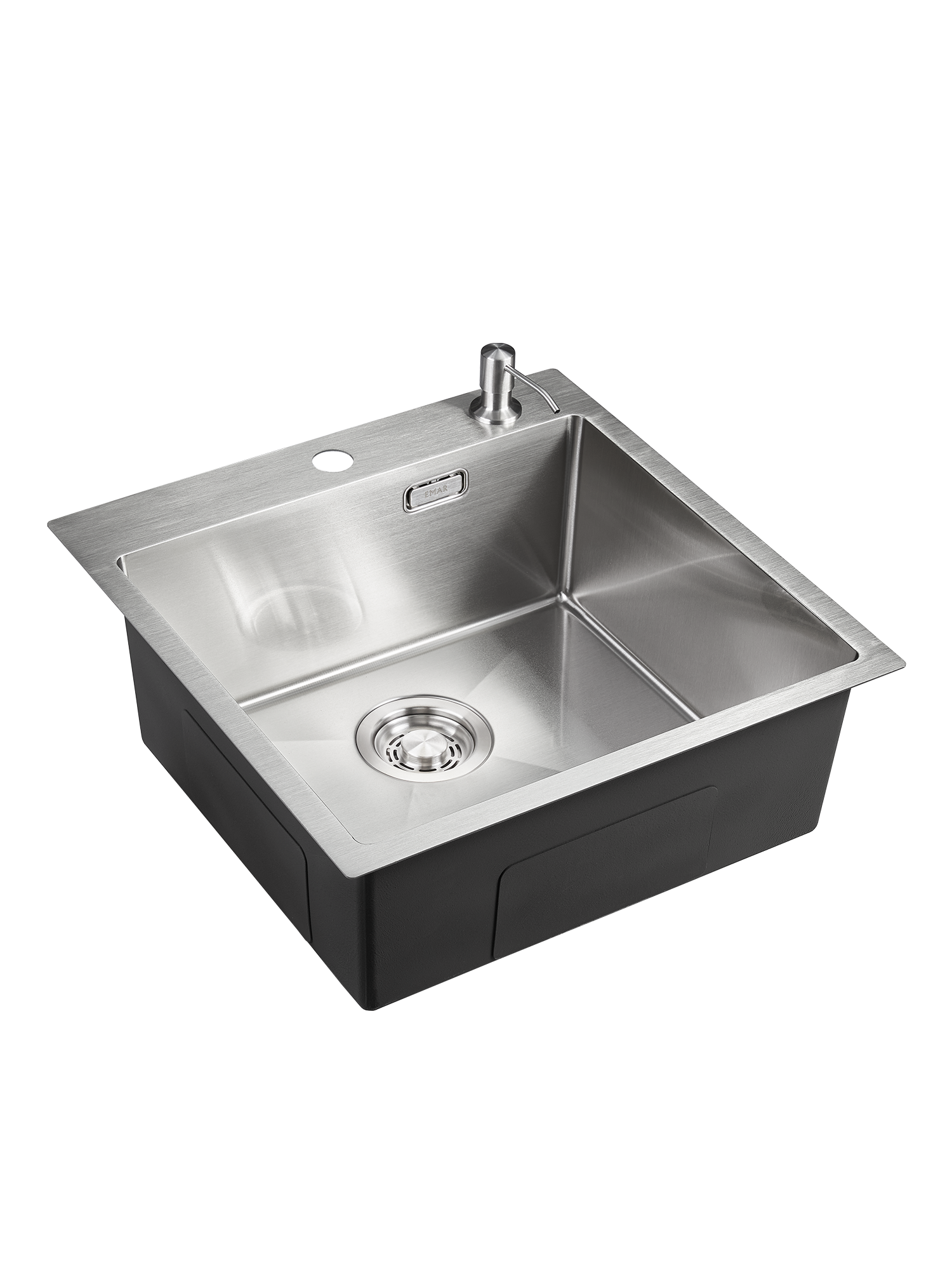 Мойка кухонная Emar PVD EMB-117A PVD Nano Satine