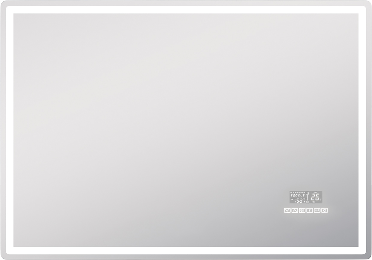 Зеркало Vigo Geometry Media 50100 с подсветкой, с антизапотевателем