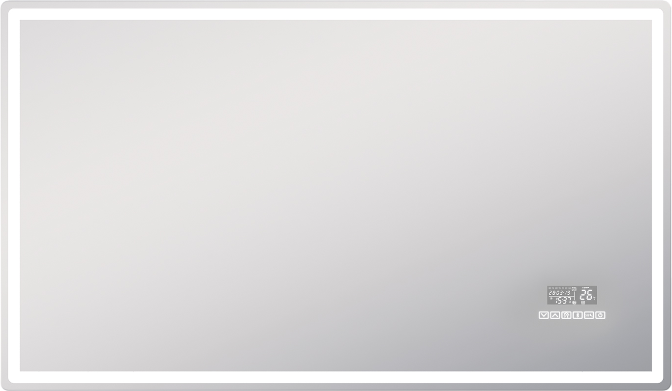 Зеркало Vigo Geometry Media 52120 с подсветкой, с антизапотевателем