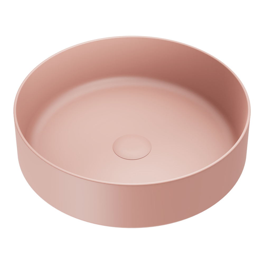 Накладная раковина Omoikiri Mira 41 rose, круглая