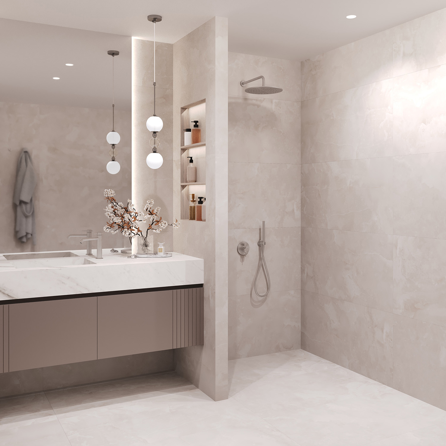 Коллекция плитки Staro Luna Rossa