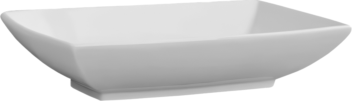 Накладная раковина ArtCeram Jazz 60 матовая белая, прямоугольная