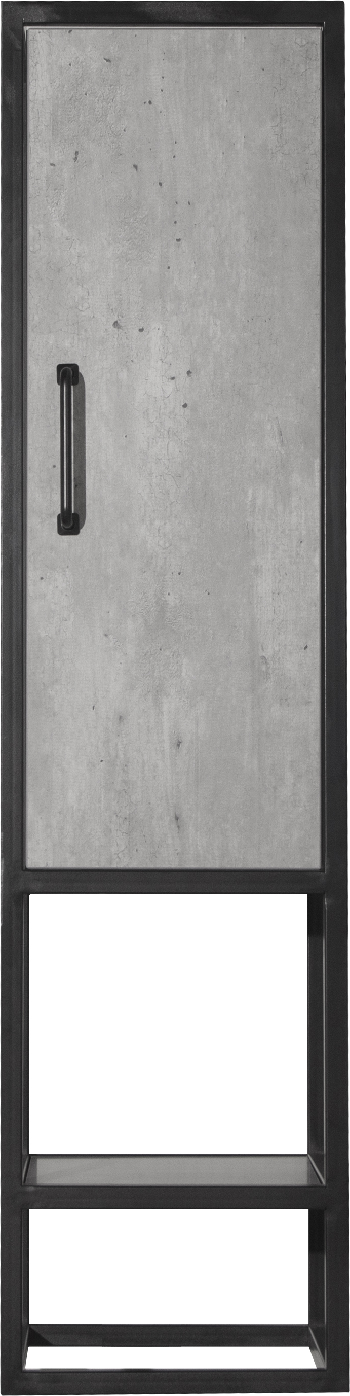 Шкаф-пенал для ванной Style Line Лофт 30 бетон