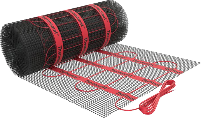 Теплый пол Thermo Thermomat TVK BL под плитку, на стяжку, 1500 Вт, 5 м2