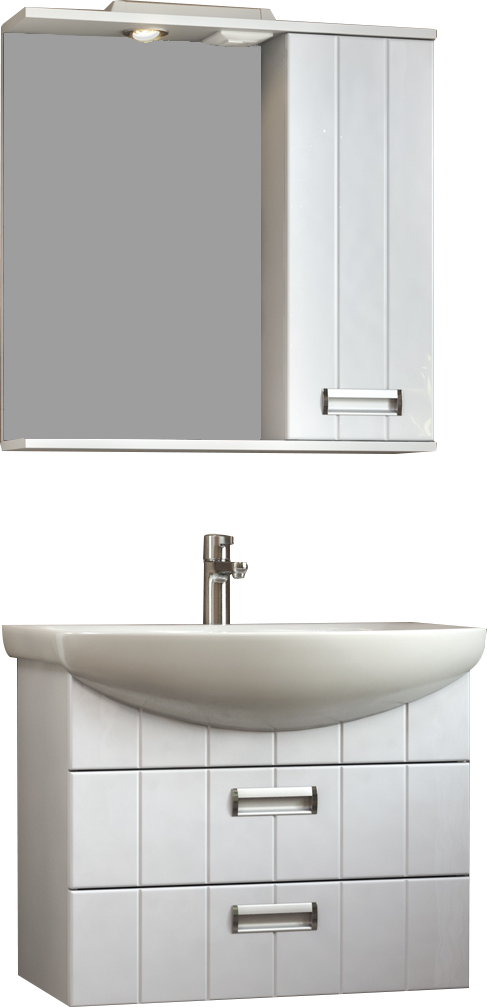 Мебель для ванной комнаты Vigo Diana 60 подвесная, 2 ящика