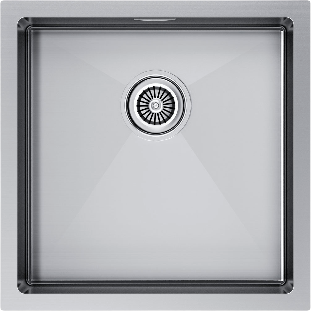 Мойка кухонная Paulmark Gerberg PM254444-BS брашированная нержавеющая сталь