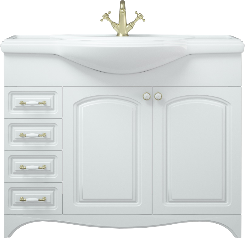 Тумба с раковиной Corozo Классика 105