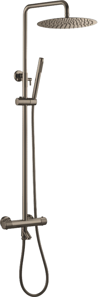 Душевая стойка Boheme Uno 468-T-NB Nickel Brush